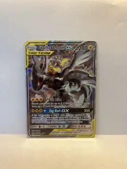 2019 Pokemon Sun and Moon Black Star Promo #SM168 Pikachu & Zekrom Tag Team GX - Image 1