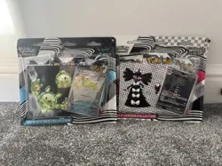 Pokemon TCG Black Bolt And White Flare Tech Sticker x2 bundle - in hand Sealed - Image 1