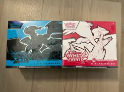 Pokemon Black Bolt & White Flare Pokemon Center Elite Trainer Box ETB *SEALED* - Image 1