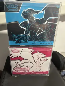 Pokemon Black Bolt & White Flare Pokemon Center Elite Trainer Box ETB *SEALED* - Image 1