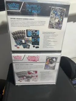 Pokemon Black Bolt & White Flare Pokemon Center Elite Trainer Box ETB *SEALED* - Image 2