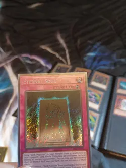 Yugioh Dark Burning Attack + Burning Magic + Eternal Soul Secret Limited LDK2 NM - Image 4