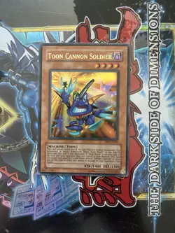 Yugioh Card - Toon Cannon Soldier TP6-001 Ultra Rare NM Near Mint - Image 1
