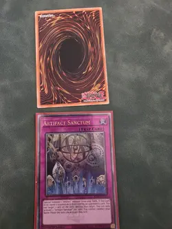 Artifact Sanctum - RA04-EN217 - Quarter Century Secret Rare 1st Edition Yugioh - Image 1