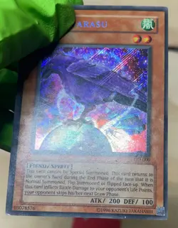 Yata-Garasu LOD-000 Lightly Played Secret Rare Holo Unlimited Yugioh Card 2003 - Image 5