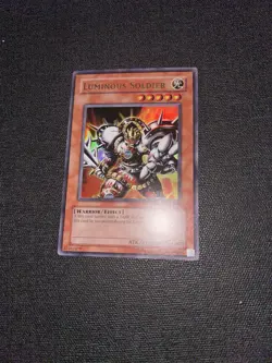 Yugioh Card - Luminous Soldier TP5-EN001 Ultra Rare NM Near Mint - Image 1