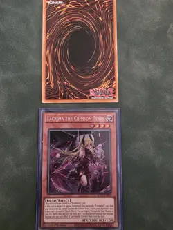 Lacrima The Crimson Tears - ROTA-EN014 - Secret Rare 1st Edition Yugioh - Image 1