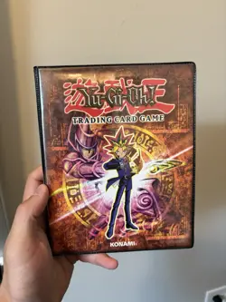 YuGiOh! TCG Official Konami Card Binder Vintage with Cards ***look 🔥🔥 - Image 1