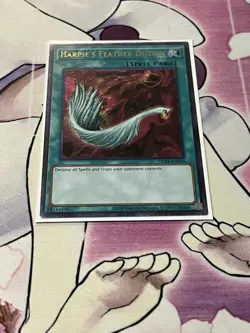 Yugioh! NM Harpie's Feather Duster OP24-EN003 (Ultimate Rare) - Image 1