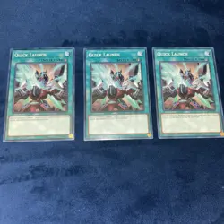Yugioh Quick Launch SDRR Common NM x3 - Image 1