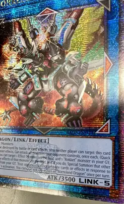 YuGiOh Rarity Collection II Borrelend Dragon Quarter Century SR RA02-EN043 - Image 2