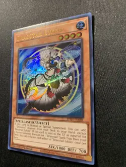 Yu-Gi-Oh! Dracotail Lukias JUSH-EN001 1st Edition Justice Hunters Set Ultra Rare - Image 2