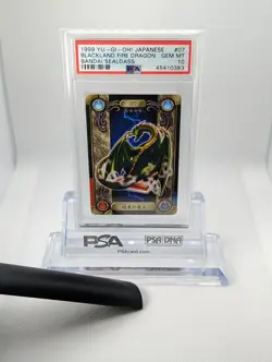 Blackland Fire Dragon #07 Yugioh Bandai Sealdass PSA 10 GEM MINT 💎 - Image 1