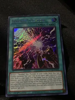 Yugioh Seventh Tachyon MZTM-EN016 Secret Rare 1st Edition - Image 2