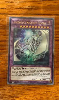 Chimeratech Megafleet Dragon GFP2-EN126 Ultra Rare YuGiOh - Image 1