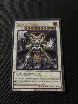 Yu-Gi-Oh TCG Chaos Angel (UTR) Ultimate Rare OP24-EN001 LP/NM - Image 1