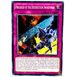 YUGIOH Prologue of the Destruction Swordsman MACR-EN075 Common 1st Edition LP - Image 1