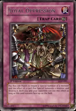 Royal Oppression - Rare 1st Edition LOD-091 - HP - YuGiOh - Image 1