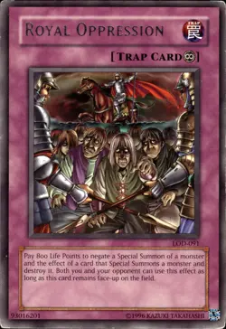 Royal Oppression - Rare LOD-091 - MP - YuGiOh - Image 1