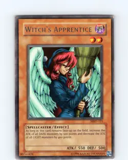 Yu-Gi-Oh TCG Witch's Apprentice MRD-121 Unlimited Regular Rare Card Played LP - Image 1