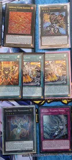 Yugioh Deck Ryzeal Core Ice Ext Sword Detonator Seventh Tachyon Eclipse Twins NM - Image 3