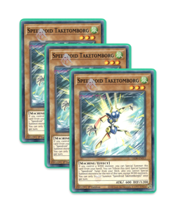 Yugioh! Speedroid Taketomborg LED8-EN011 (C) 1st Ed 3x "Speedroid Support" - Image 1