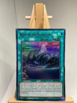 Realm Of Danger! - Ultra Rare CYHO-EN086 - NM - YuGiOh - Image 1
