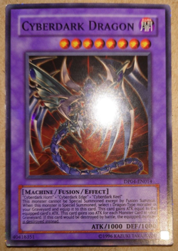 Cyberdark Dragon DP04-EN014 Super Rare Yugioh Card - Image 1