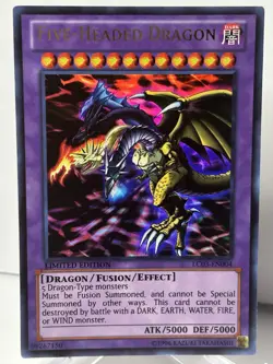 Yu-Gi-Oh! Five-Headed Dragon #LC03-EN004 Limited Edition Near Mint - Image 1