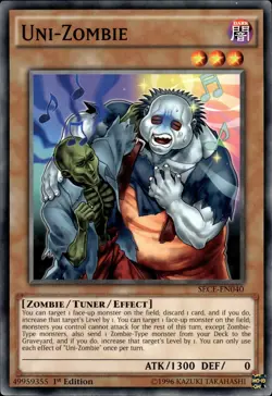 Uni-Zombie - 1st Edition SECE-EN040 - LP - YuGiOh - Image 1