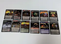 Topps KILLER INSTINCT Nintendo 1996 TCG Booster Card Lot of 12 NM Unplayed - Image 1