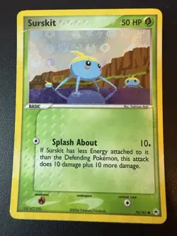 Surskit 76/101 Common Hidden Legends Reverse Holo Pokemon Card LP - Image 1