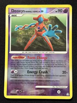 DEOXYS - 1/146 - LEGENDS AWAKENED - HOLO RARE - POKEMON CARD HP - Image 1