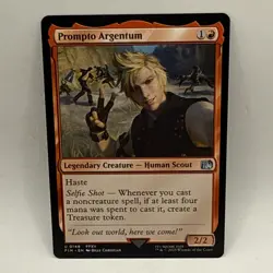 MTG - Prompto Argentum - Final Fantasy NM Magic The Gathering Card - Image 1