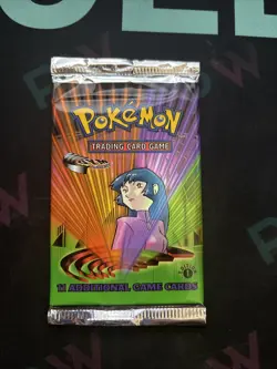 1st Edition Sabrina Gym Challenge Pokemon Card Booster Pack (New Sealed) - Image 1