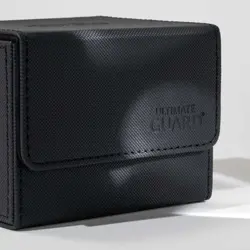 ULTIMATE Guard Sidewinder Deck Case Monocolor Black 80+ Card Storage Box ccg mtg - Image 3