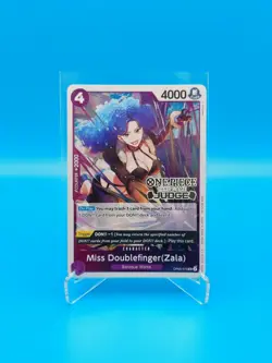 ONE PIECE Card Game TCG / Miss Doublefinger(Zala) OP05-073 / Judge Promo ENG - Image 1