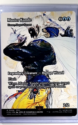 2025 MTG Magic The Gathering FCA FF Through The Ages Showcase #6 Master Xande - Image 1
