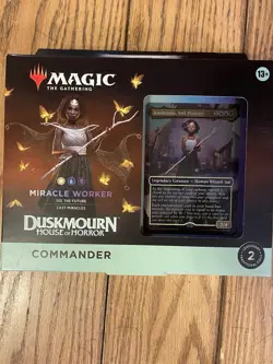MTG Magic The Gathering Duskmourn - Miracle Worker Commander Deck New Unopened - Image 2