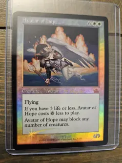 Avatar of Hope - Prophecy Prerelease Promo Foil - NM MTG 1x - Image 1