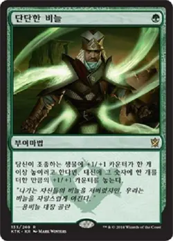 MTG KOREAN : KHANS OF TARKIR - Hardened Scales x1 - Image 1