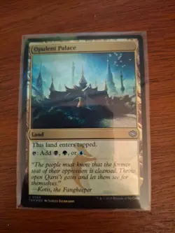 MTG Opulent Palace - Foil NM-Mint Tarkir: Dragonstorm - Image 1