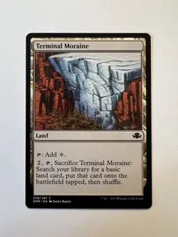 Terminal Moraine - MTG Dominaria Remastered - NM - Image 1