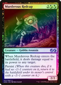 Murderous Redcap FOIL Ultimate Masters NM Black Red Uncommon MTG CARD ABUGames - Image 1