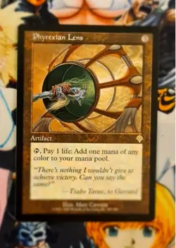 MTG Phyrexian Lens 🇬🇧 Invasion Nm Magic the Gathering Card Karte 2000 Og - Image 1