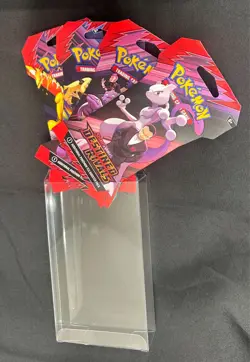 POKEMON DESTINED RIVALS Sleeved Packs 4 of 4 Art Set New W/ Collectors Case - Image 3