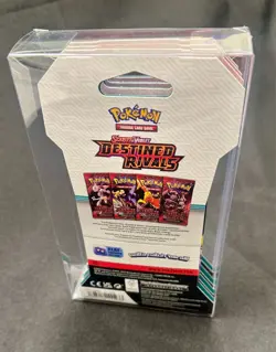 POKEMON DESTINED RIVALS Sleeved Packs 4 of 4 Art Set New W/ Collectors Case - Image 4