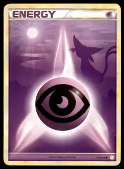 2010 Pokemon HeartGold & SoulSilver Psychic Energy #119 Very Rare - Image 1