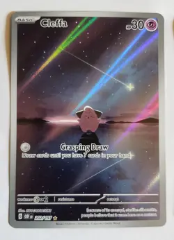 Pokemon Cleffa 202/197 Illustration Rare NM & Gloom 198/197 Illustration Rare NM - Image 2