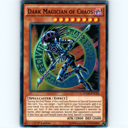 Yugioh Dark Magician of Chaos YGLD-ENC02 1st Edition Ultra Rare Holo - NM 💎 - Image 1
